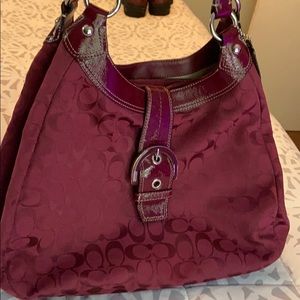 Coach large hobo purse